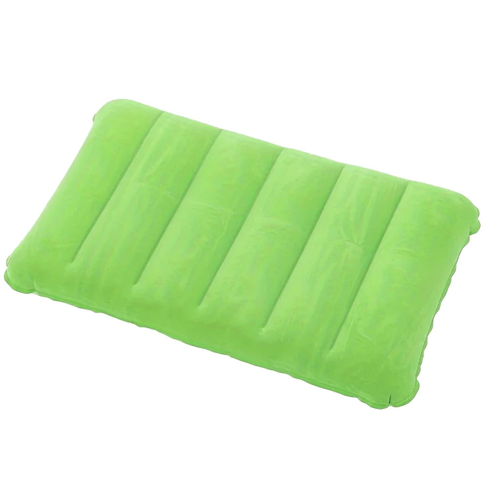 1PC Inflatable Square Pillow For Outdoor Camping Business Travel Portable Comfortable Pillow Cushion Neck Pillow