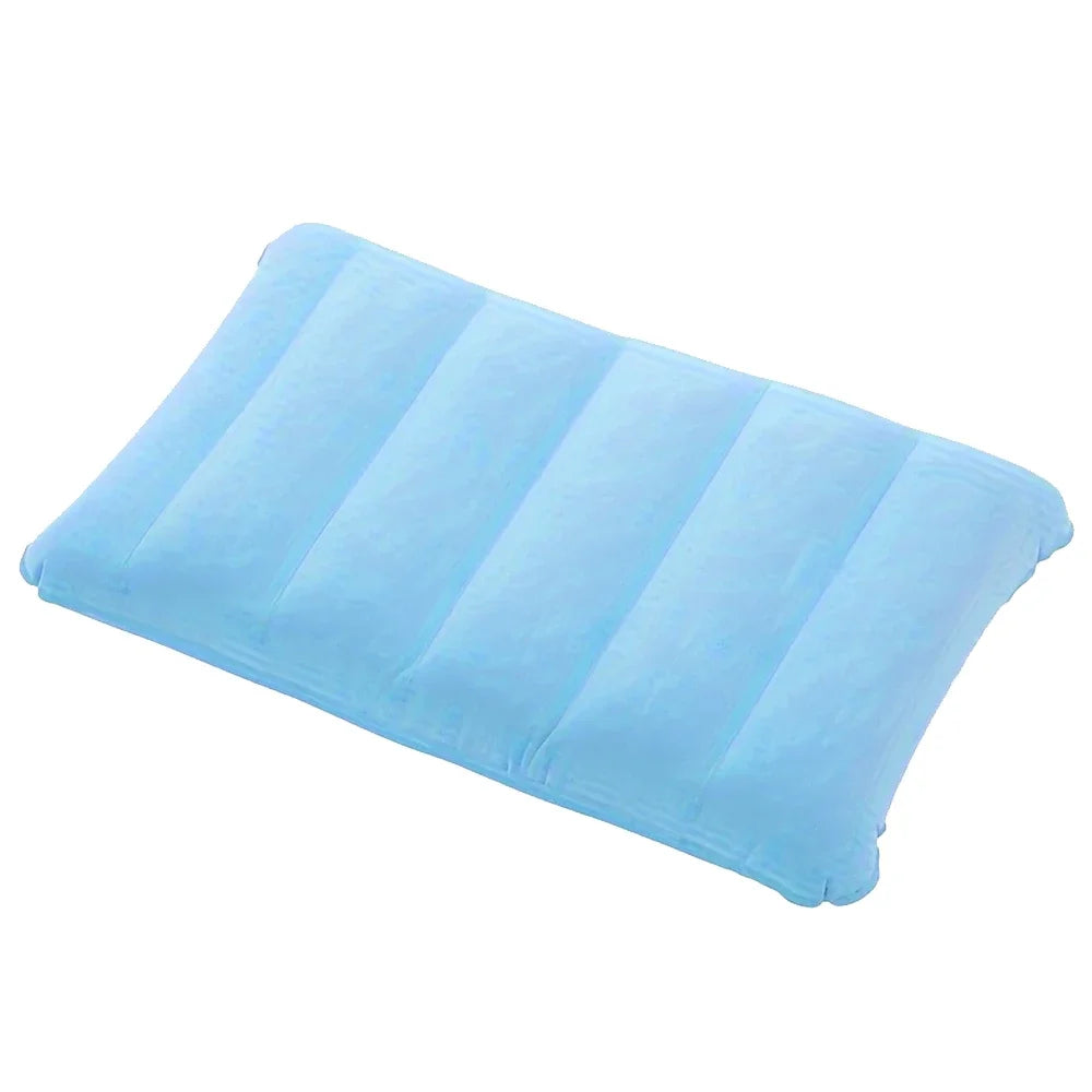 1PC Inflatable Square Pillow For Outdoor Camping Business Travel Portable Comfortable Pillow Cushion Neck Pillow